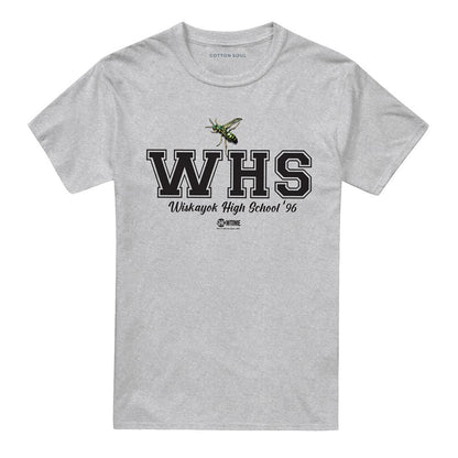 Athletic Heather - Front - Yellowjackets Unisex Adult Wiskayok High School T-Shirt