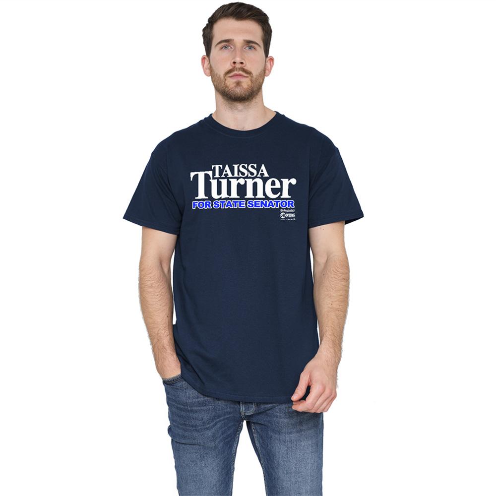Navy - Back - Yellowjackets Unisex Adult Taissa Turner Senator T-Shirt