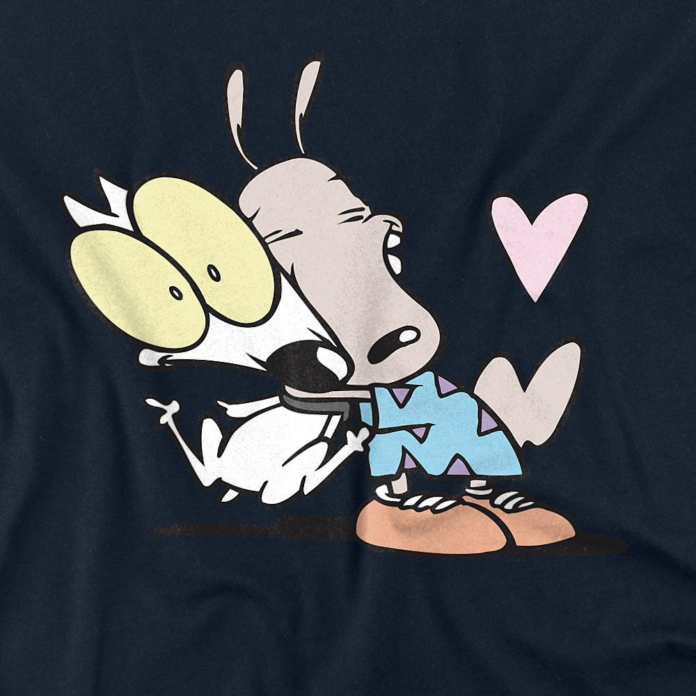 Navy - Back - Rocko´s Modern Life Unisex Adult Hug T-Shirt