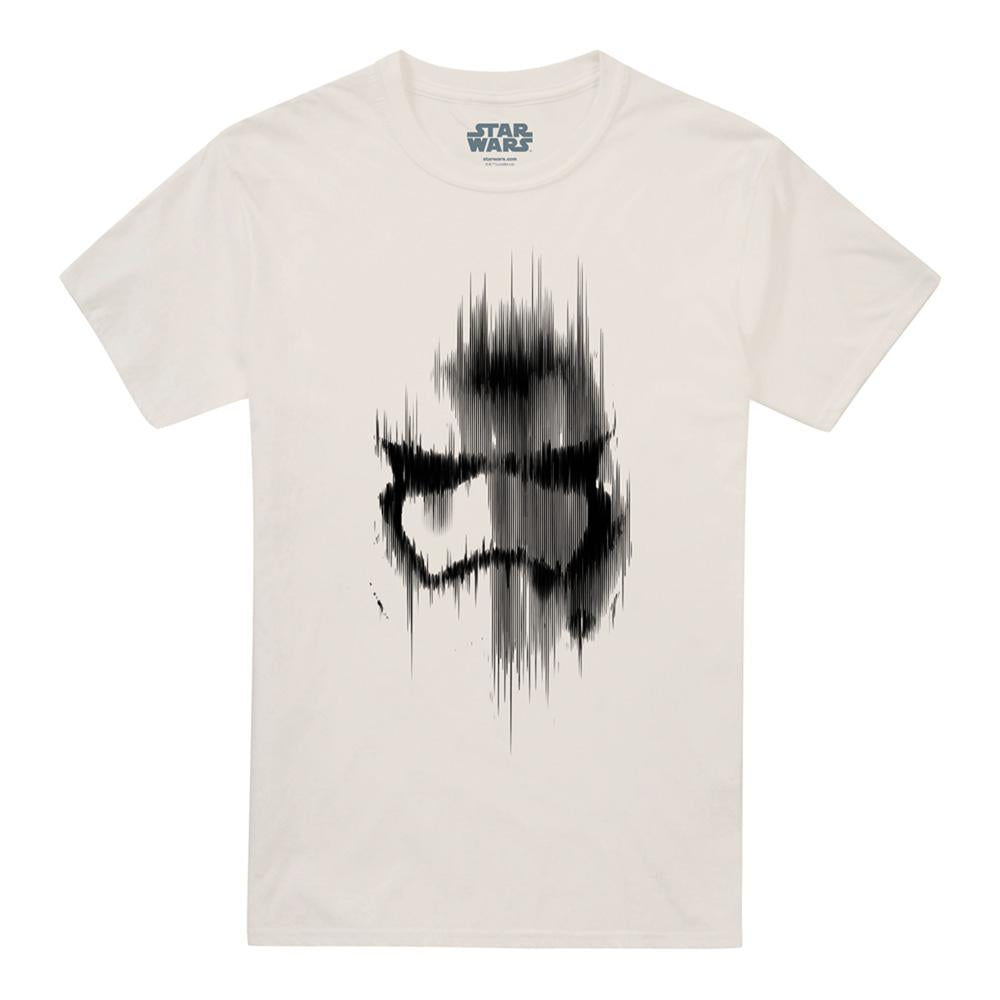 Natural - Front - Star Wars Unisex Adult Trooper Mask T-Shirt
