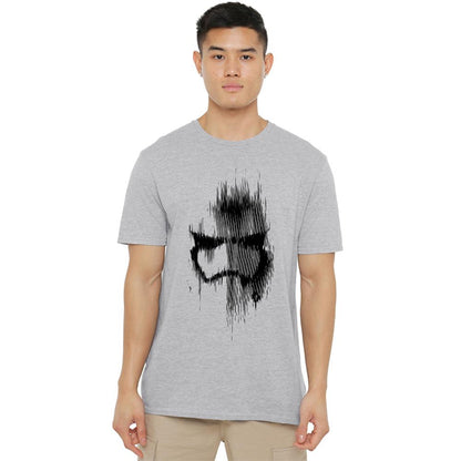Athletic Heather - Back - Star Wars Unisex Adult Trooper Mask T-Shirt