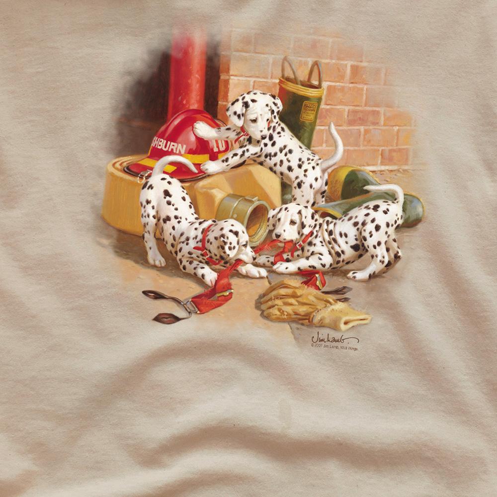 Sand - Side - Wildlife Unisex Adult Wheres The Fire? T-Shirt