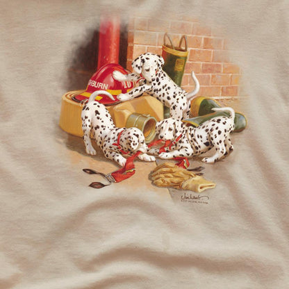 Sand - Side - Wildlife Unisex Adult Wheres The Fire? T-Shirt