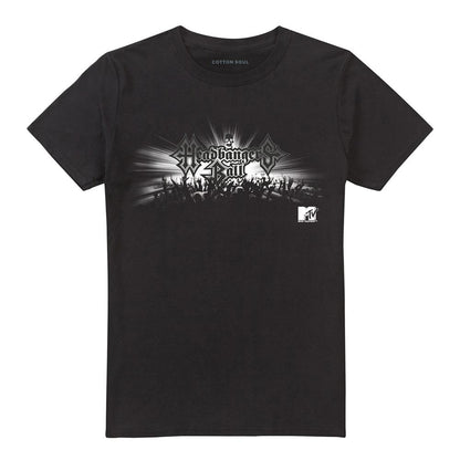 Black - Front - MTV Unisex Adult Headbangers Ball Concert T-Shirt