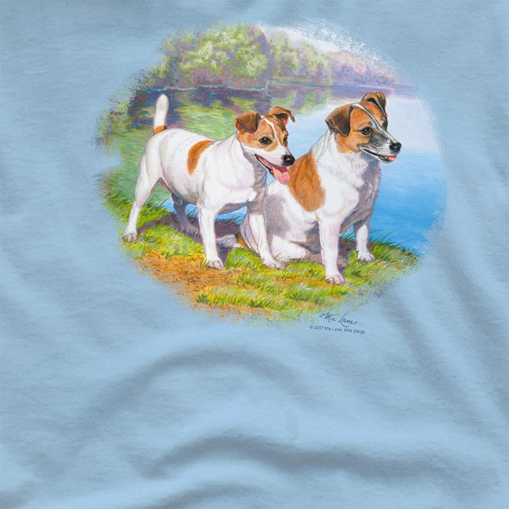 Light Blue - Side - Wildlife Unisex Adult Jack By Water T-Shirt