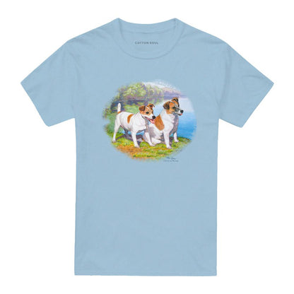 Light Blue - Front - Wildlife Unisex Adult Jack By Water T-Shirt