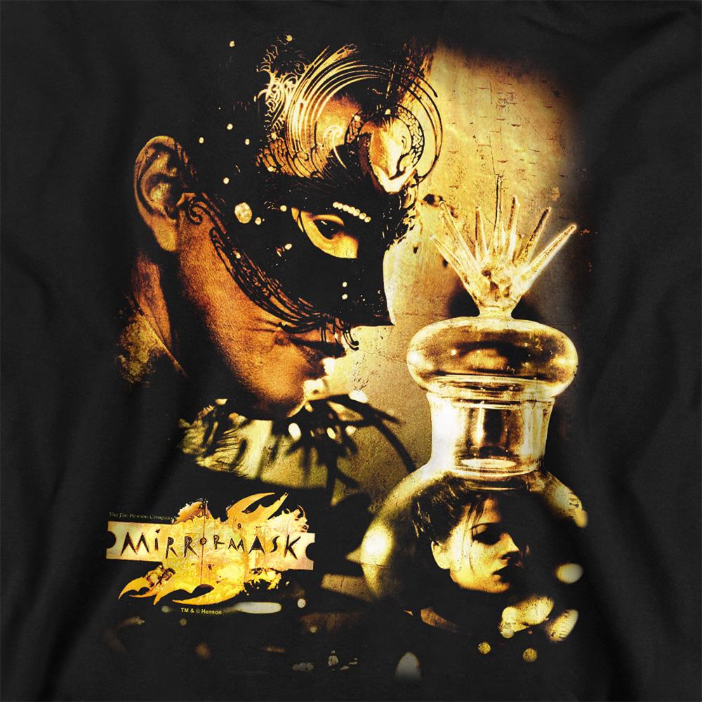 Black - Side - MirrorMask Unisex Adult Trapped Sweatshirt
