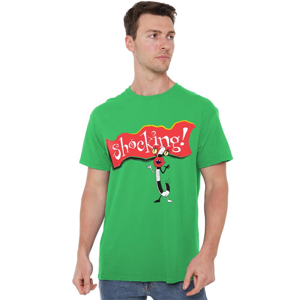 Kelly Green - Back - Aaahh!!! Real Monsters Unisex Adult Shocking Oblina T-Shirt
