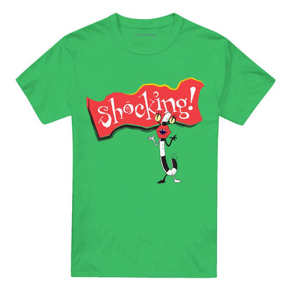 Kelly Green - Front - Aaahh!!! Real Monsters Unisex Adult Shocking Oblina T-Shirt