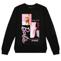 Black - Front - Barbie Womens-Ladies Rise By Lifting Others Sweatshirt