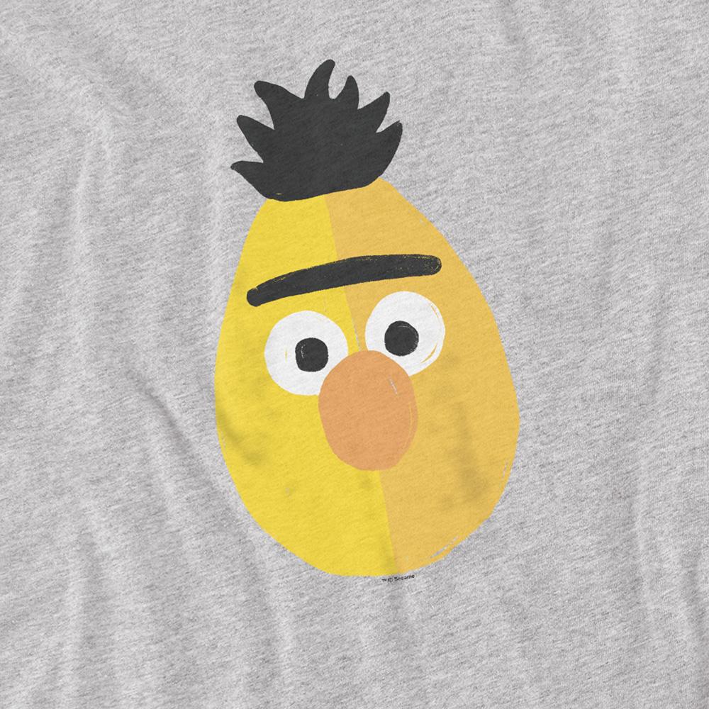 Athletic Heather - Side - Sesame Street Unisex Adult Bert T-Shirt