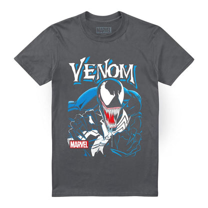 Charcoal - Front - Venom Unisex Adult Antihero T-Shirt
