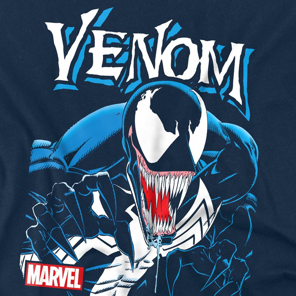 Navy - Side - Venom Unisex Adult Antihero T-Shirt