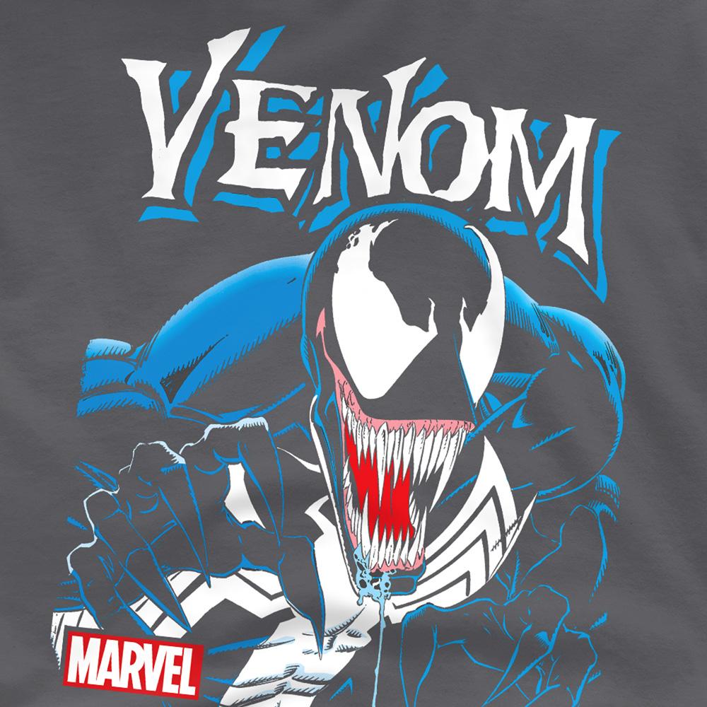 Charcoal - Side - Venom Unisex Adult Antihero T-Shirt