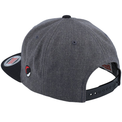Black-Grey - Back - Dungeons & Dragons Mens Emblem Snapback Cap