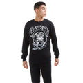 Black - Side - Gas Monkey Garage Mens Logo Long-Sleeved T-Shirt