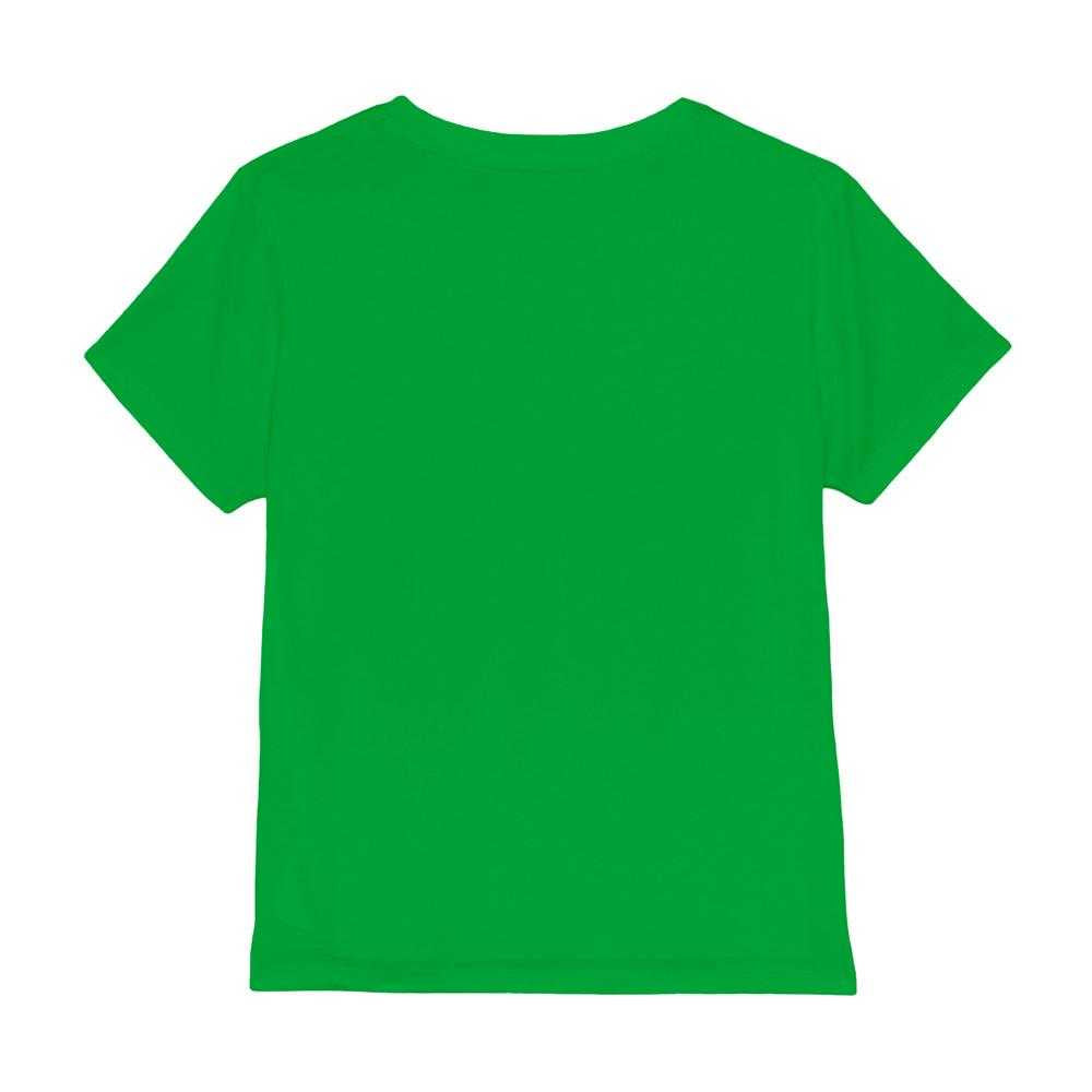 Kelly Green - Back - Stranger Things Childrens-Kids Hawkins No 8 T-Shirt