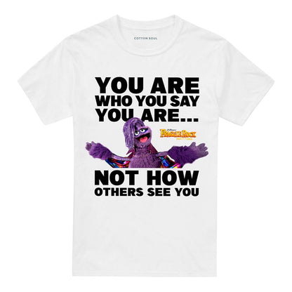 White - Front - Fraggle Rock Unisex Adult Great Glitterini Pride You Are T-Shirt