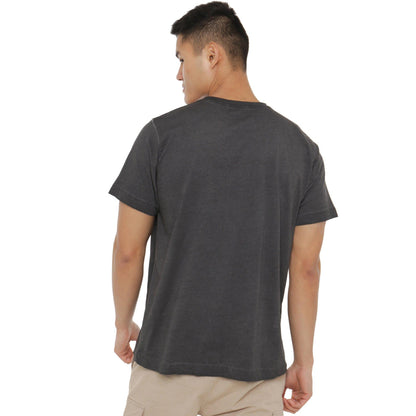 Black - Back - Magic The Gathering Mens Celtic Back Print Vintage Wash T-Shirt