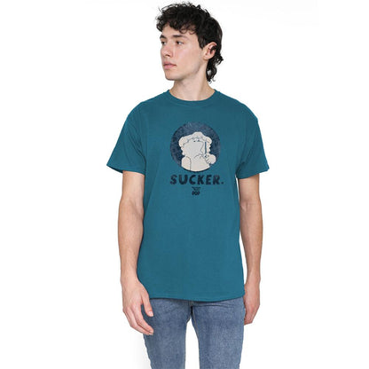 Slate - Back - Tootsie Roll Unisex Adult Sucker T-Shirt