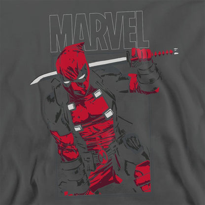 Charcoal - Side - Deadpool Unisex Adult Sword Sweatshirt