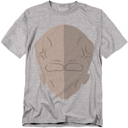 Athletic Heather - Front - Star Trek Unisex Adult The Talosian T-Shirt