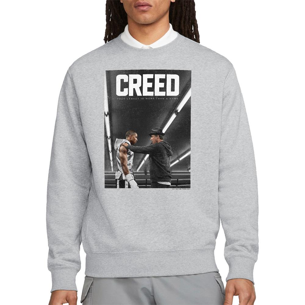 Athletic Heather - Back - Creed Unisex Adult Poster Sweatshirt