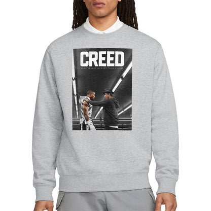 Athletic Heather - Back - Creed Unisex Adult Poster Sweatshirt