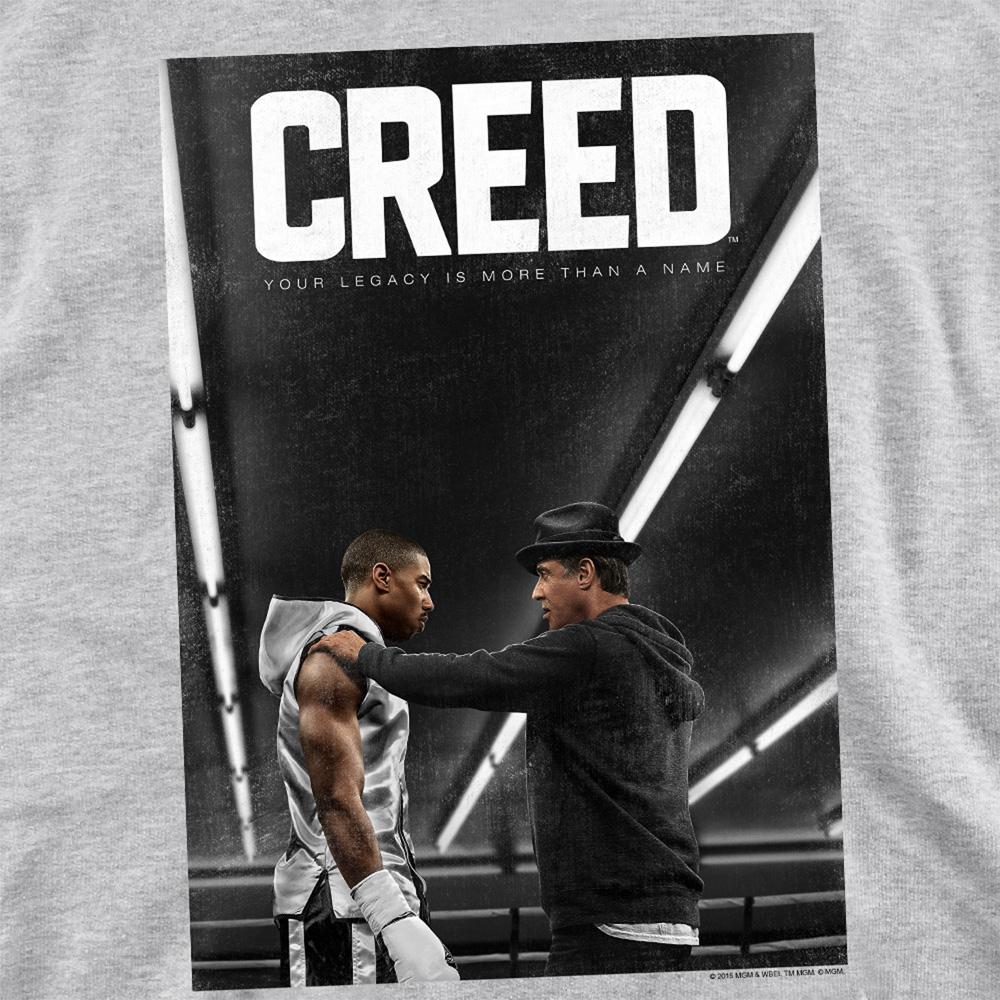 Athletic Heather - Side - Creed Unisex Adult Poster Sweatshirt