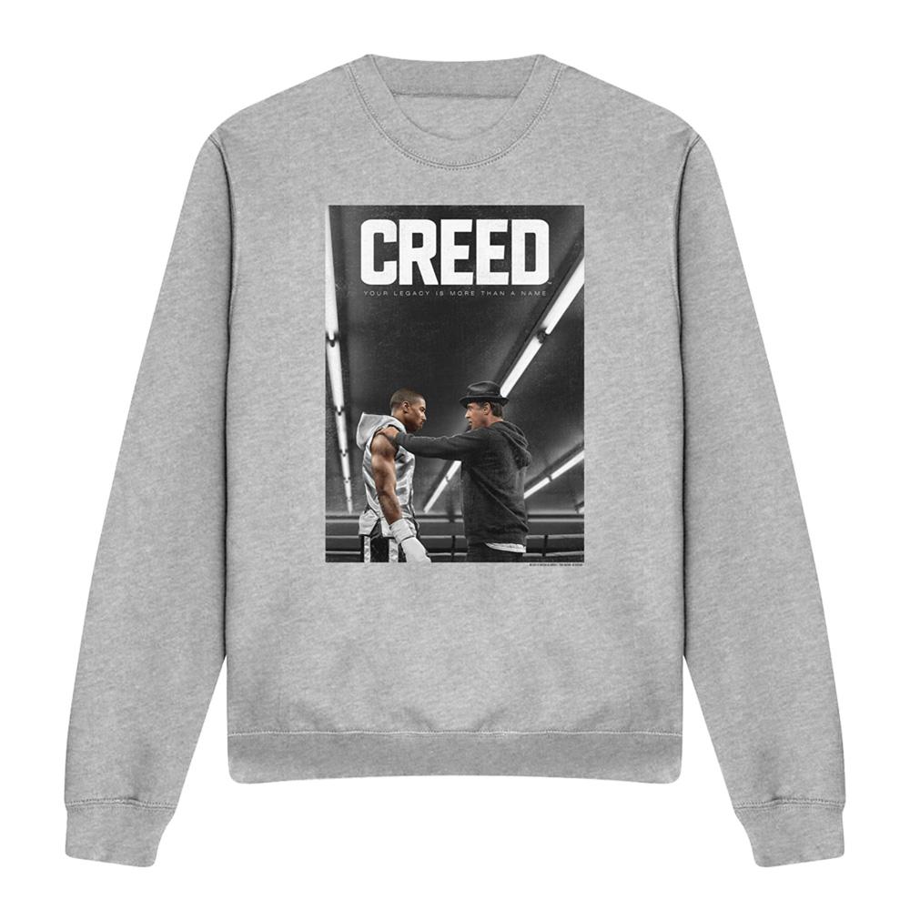 Athletic Heather - Front - Creed Unisex Adult Poster Sweatshirt