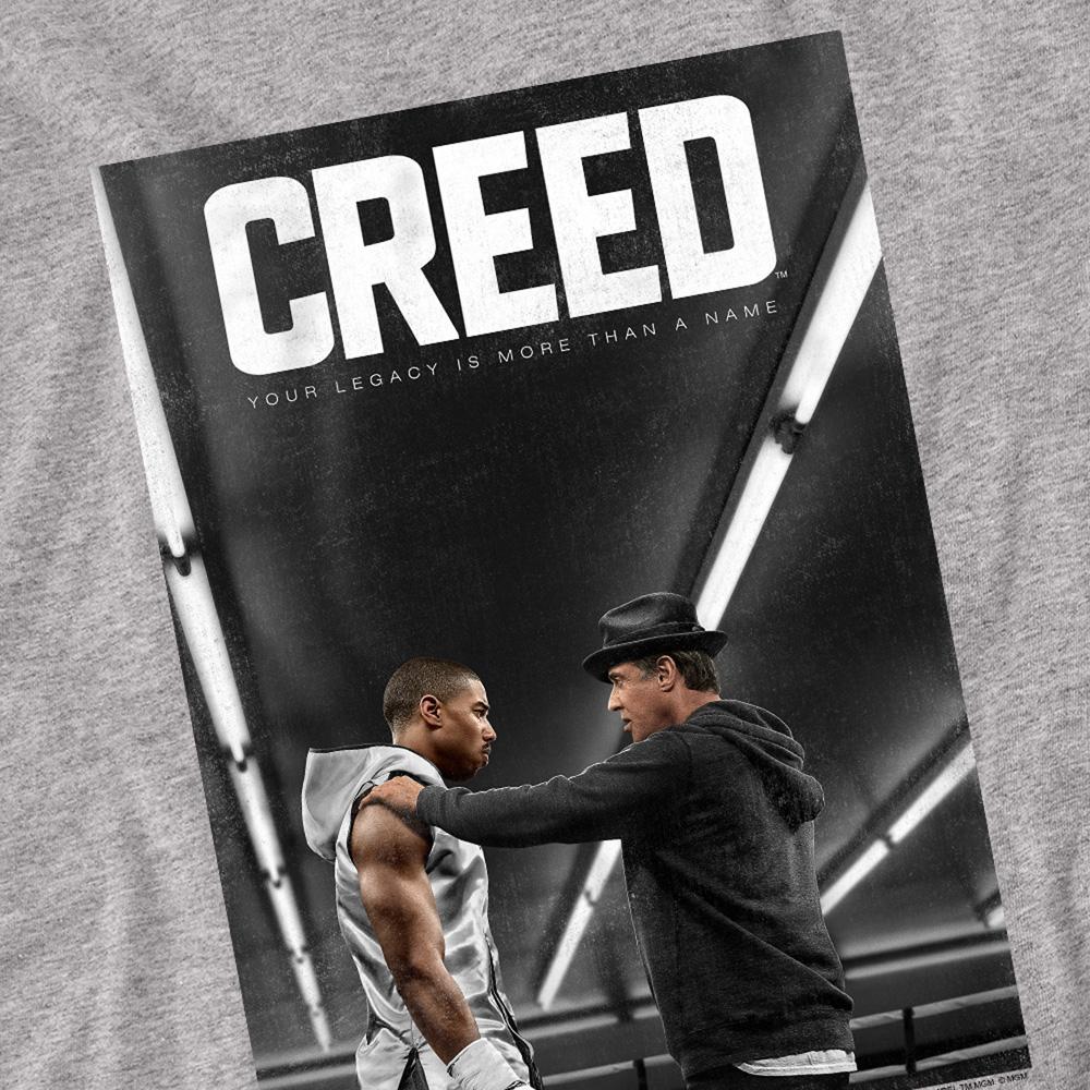 Athletic Heather - Side - Creed Unisex Adult Poster Long-Sleeved T-Shirt