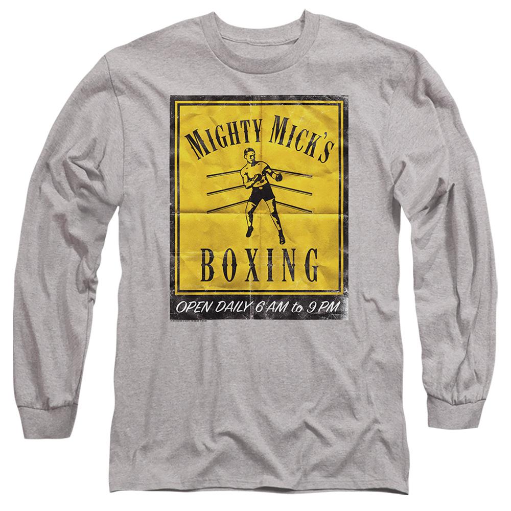 Athletic Heather - Front - Creed Unisex Adult Mighty Mick´s Poster Long-Sleeved T-Shirt