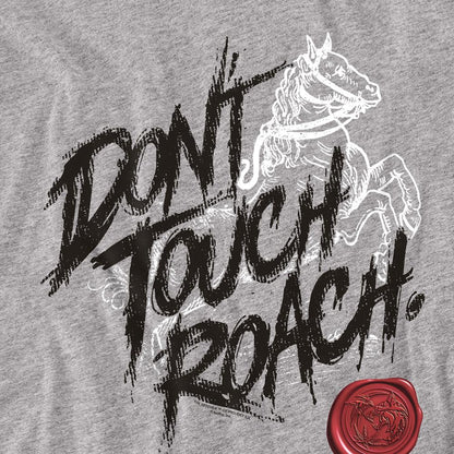 Athletic Heather - Back - The Witcher Unisex Adult Don´t Touch Roach Long-Sleeved T-Shirt