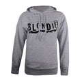 Heather Grey - Front - Blondie Womens-Ladies Torn Paper Hoodie