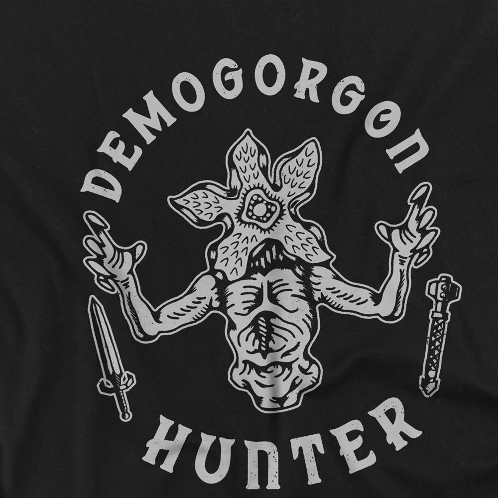 Black - Back - Stranger Things Childrens-Kids Demogorgon Hunter Sweatshirt