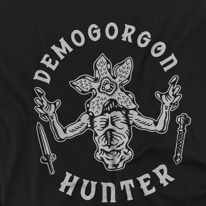 Black - Back - Stranger Things Childrens-Kids Demogorgon Hunter Sweatshirt