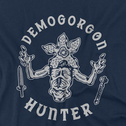 Navy - Back - Stranger Things Childrens-Kids Demogorgon Hunter Sweatshirt