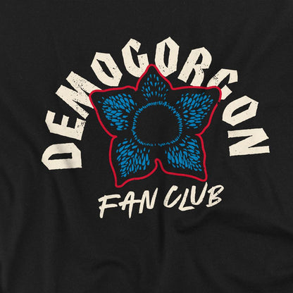 Black - Back - Stranger Things Childrens-Kids Demogorgon Fan Club Sweatshirt