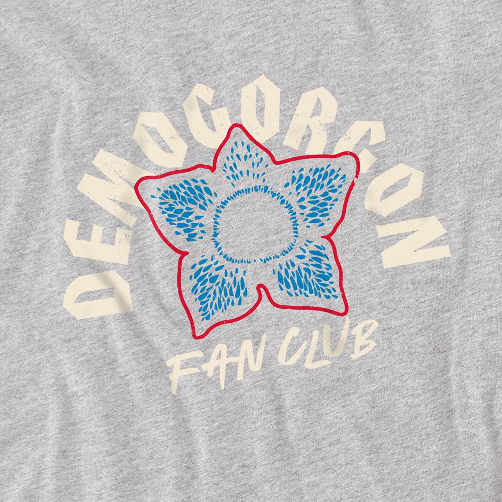 Sport Heather - Back - Stranger Things Childrens-Kids Demogorgon Fan Club Sweatshirt