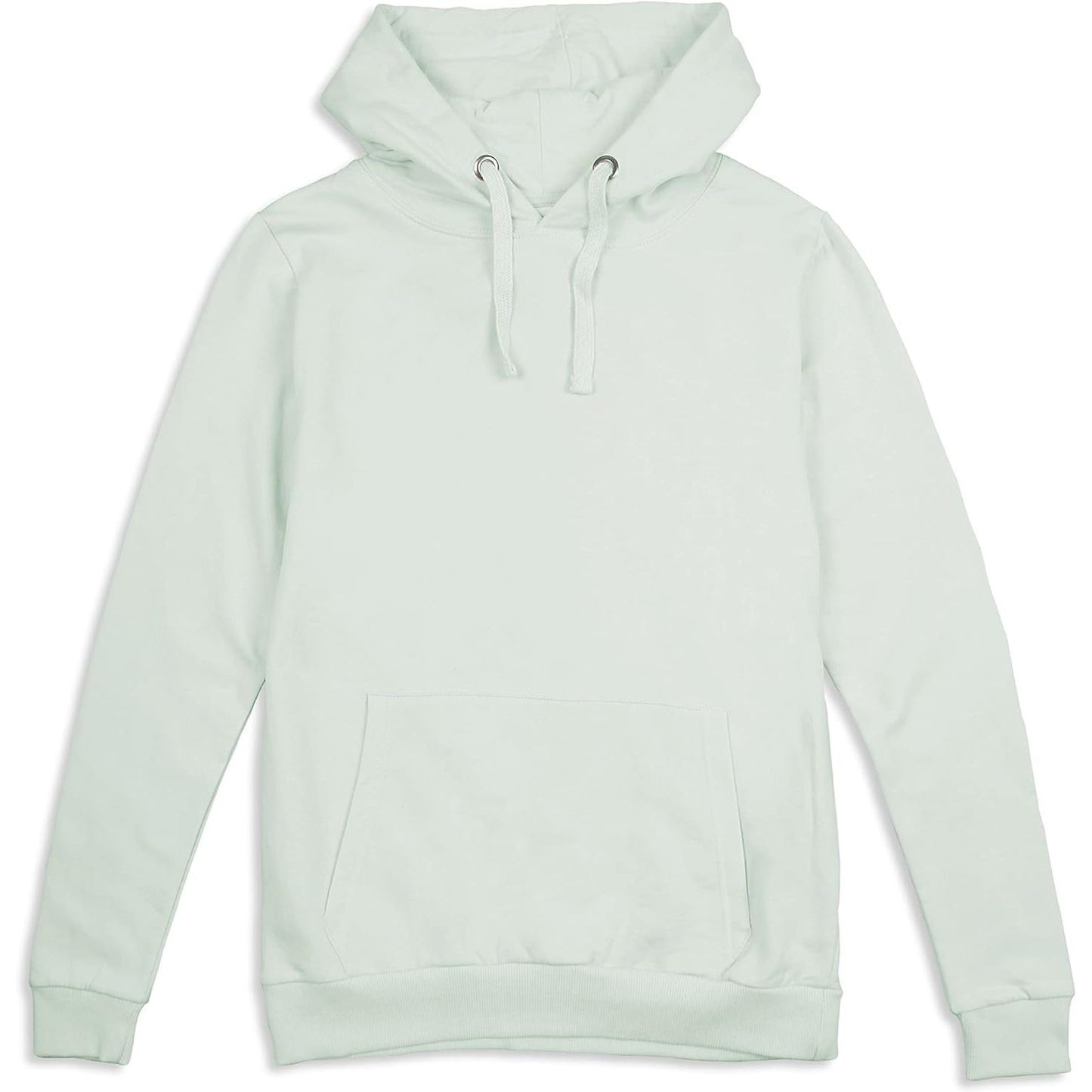Sage - Front - Cotton Soul Womens-Ladies Plain Hoodie