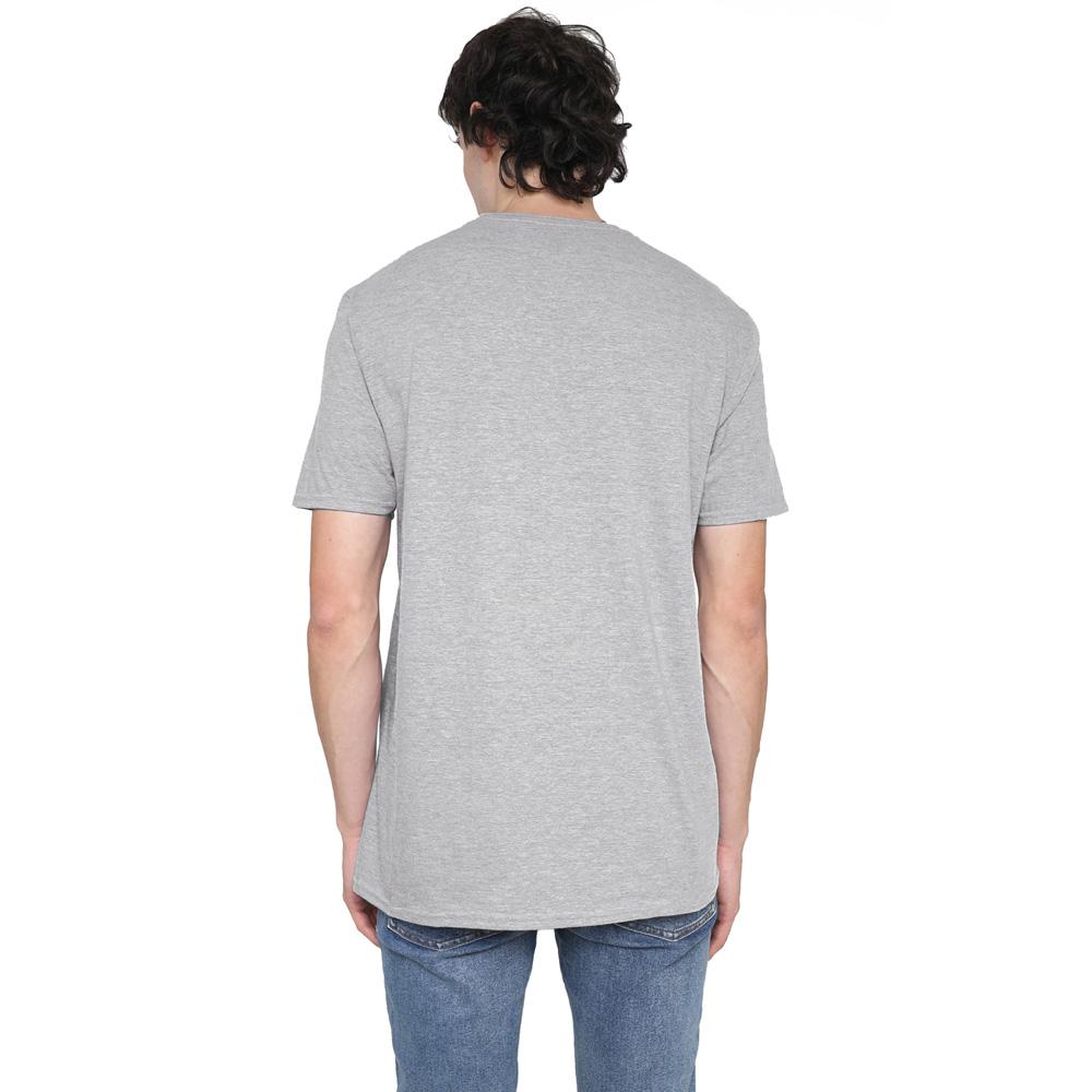 Athletic Heather - Pack Shot - Stranger Things Mens Forest Silhouette Logo T-Shirt