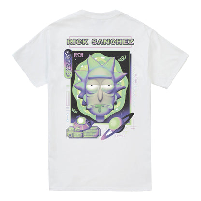 White - Back - Rick And Morty Mens T-Shirt