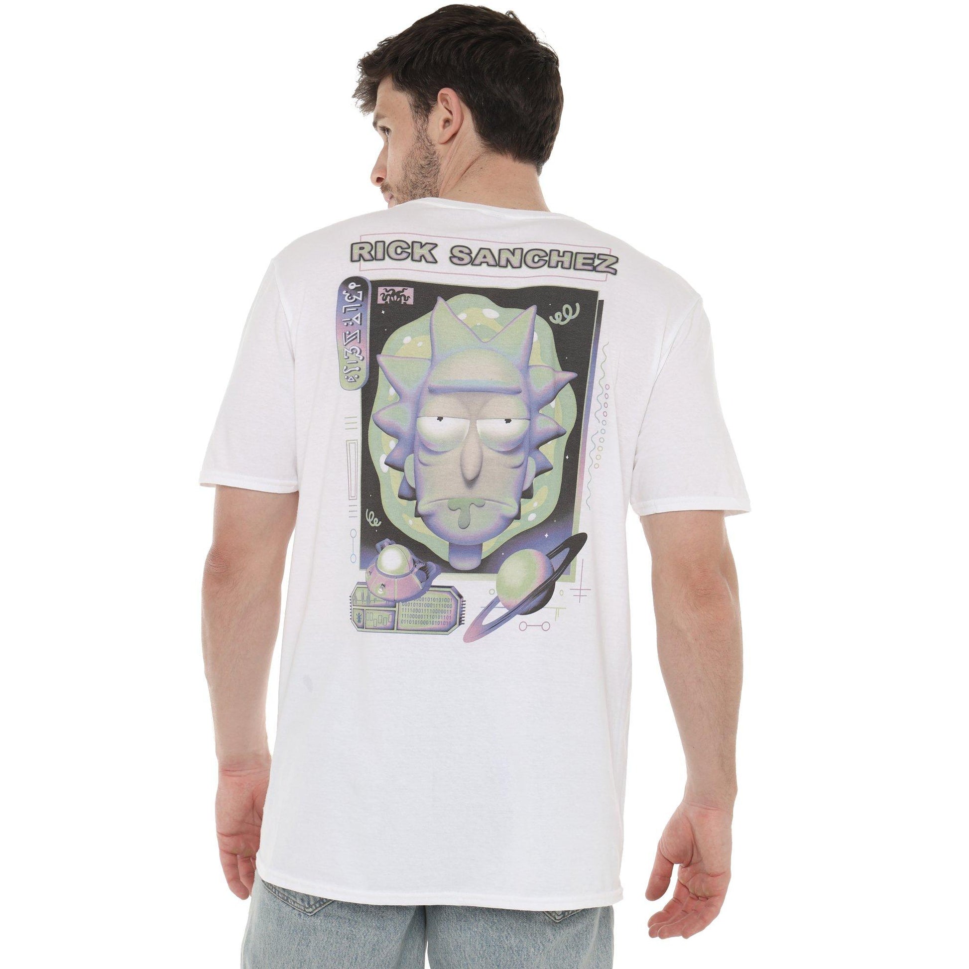 White - Lifestyle - Rick And Morty Mens T-Shirt