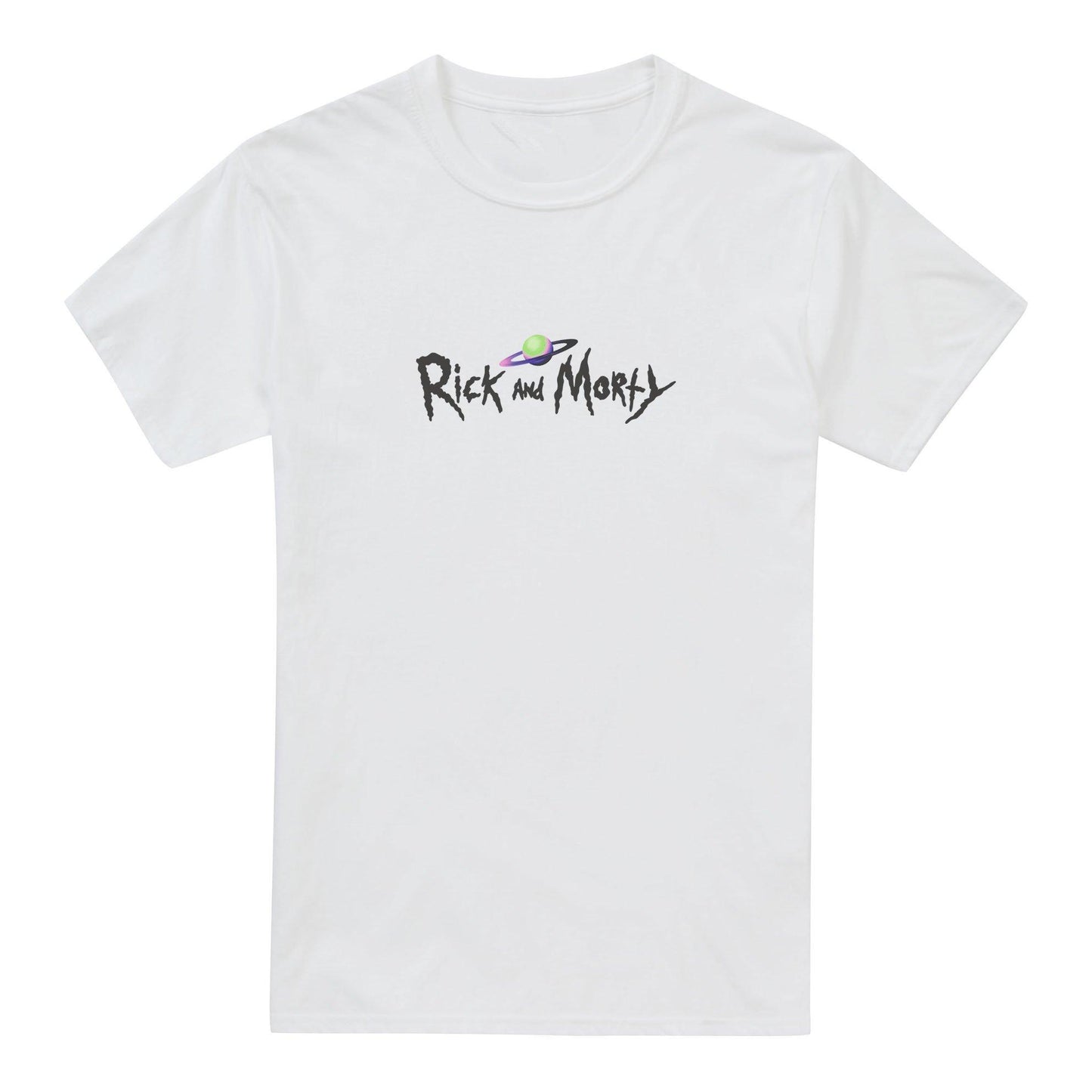 White - Front - Rick And Morty Mens T-Shirt