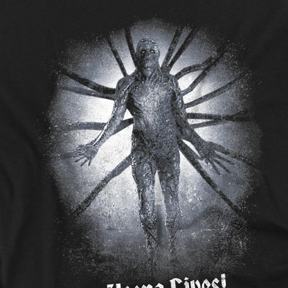 Black - Side - Stranger Things Unisex Adult Vecna Lives Poster T-Shirt