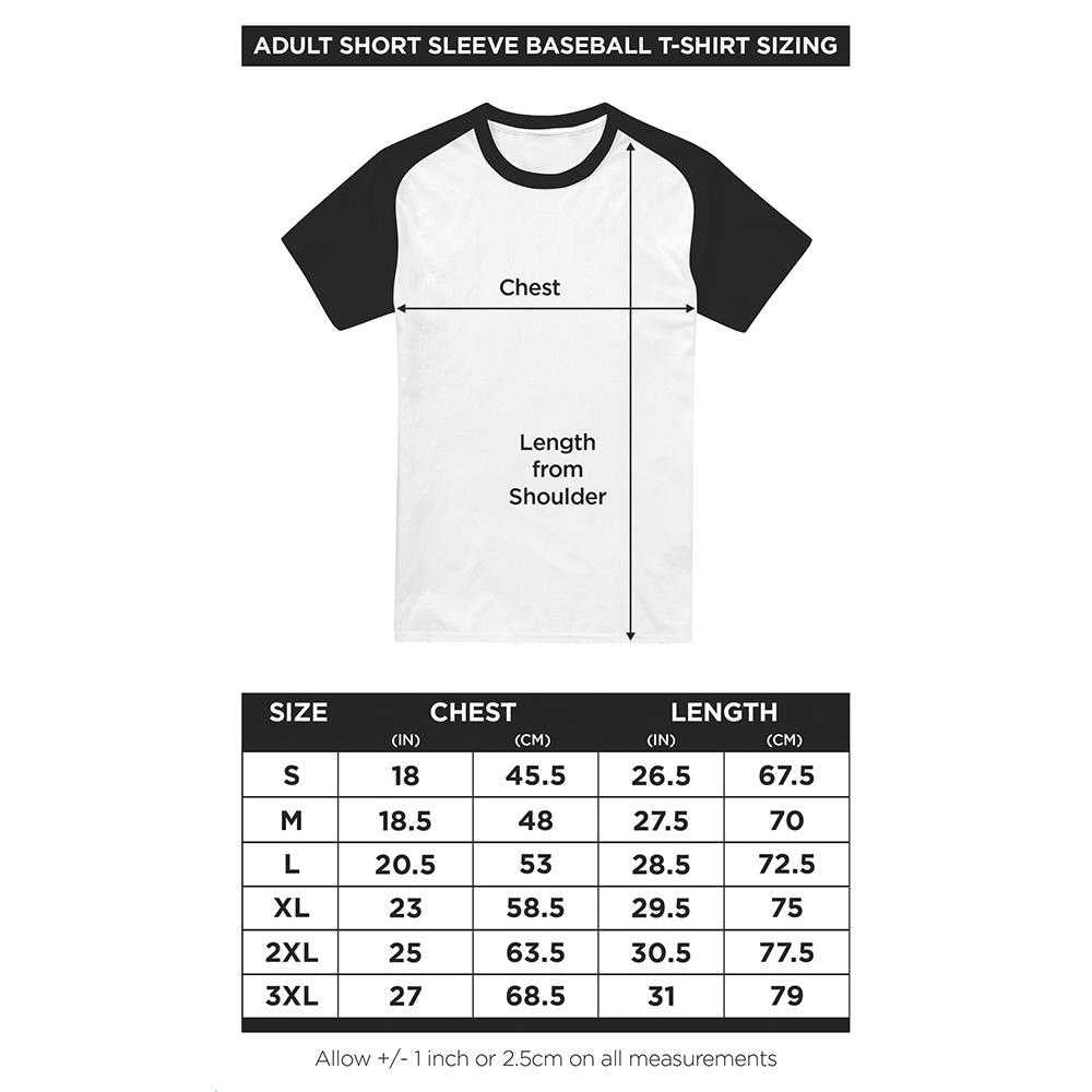 White-Red - Lifestyle - Stranger Things Unisex Adult Hellfire Club Raglan Baseball T-Shirt