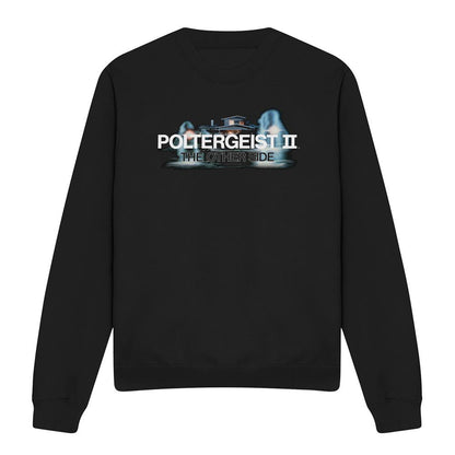 Black - Front - Poltergeist Unisex Adult Logo Sweatshirt