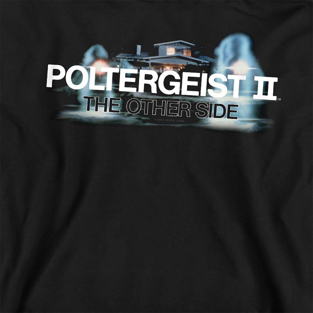 Black - Side - Poltergeist Unisex Adult Logo Sweatshirt