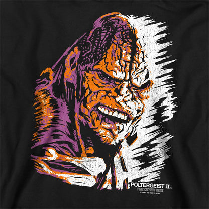 Black - Side - Poltergeist Unisex Adult Kane Worm Sweatshirt