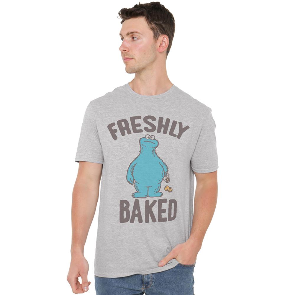 Athletic Heather - Lifestyle - Sesame Street Unisex Adult Freshly Baked T-Shirt